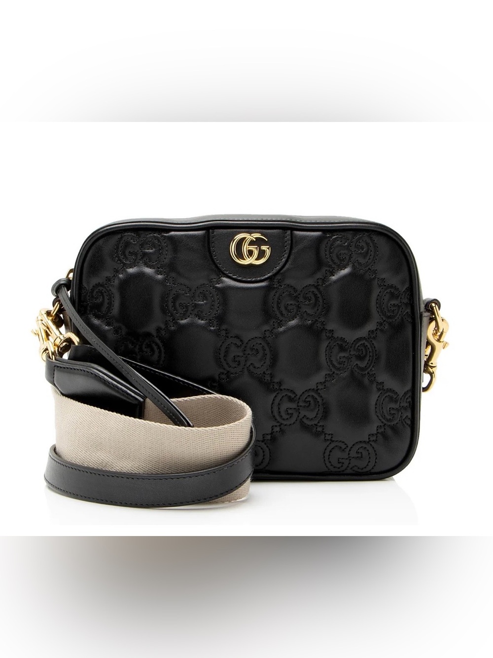 Gucci Medium GG Matelassé Crossbody